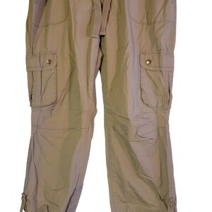 Women's Kenneth Cole Light Brown Cargo Pants